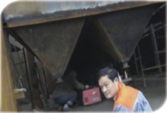 贵州某矿场尾矿处理现场 贵州某矿场尾矿处理现场